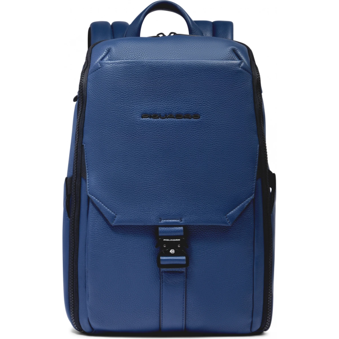 Рюкзак PIQUADRO THAN CA6609S135/BLU синий кожа