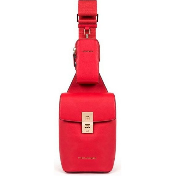 Рюкзак слинг женский PIQUADRO DAFNE BUSINESS CA5513DF/R красный