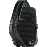Рюкзак слинг мужской PIQUADRO BLUE SQUARE CA6589B2/N черный