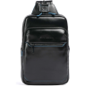 Рюкзак слинг мужской PIQUADRO BLUE SQUARE CA6589B2/N черный