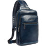 Рюкзак слинг мужской PIQUADRO BLUE SQUARE CA6589B2/BLU2 темно-синий