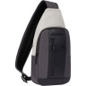 Рюкзак слинг мужской PIQUADRO BRIEF2 SPECIAL CA4536BR2S/GRN серый/черный