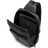 Рюкзак слинг мужской PIQUADRO HEDLEY CA6448W130/N черный