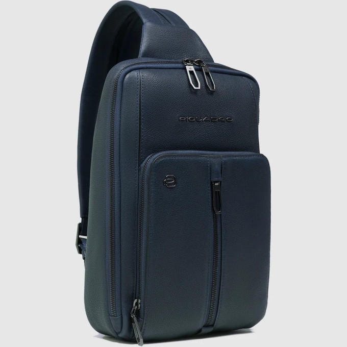 Рюкзак слинг мужской PIQUADRO HEDLEY CA6448W130/BLU темно-синий