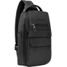 Рюкзак слинг мужской PIQUADRO SOLM CA7028S141/N черный кожа
