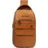 Рюкзак слинг мужской PIQUADRO SOLM CA7028S141/BE песочный кожа