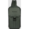 Рюкзак слинг мужской PIQUADRO THAN CA6616S135/VE хаки кожа