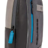 Рюкзак слинг мужской PIQUADRO URBAN CA4536UB00L/NGR черный/серый кожа