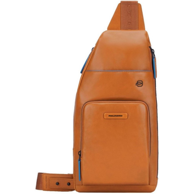 Рюкзак слинг PIQUADRO BLUE SQUARE REVAMP CA5577B2V/SA светло-коричневый