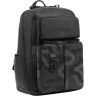 Рюкзак унисекс PIQUADRO HARPER SPECIAL CA3349APS/NCAM черный камуфляж кожа