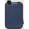 Сумка через плечо PIQUADRO AC6546S135R/BLU кожаная синяя