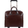 Сумка дорожная PIQUADRO BLUE SQUARE 20x55x40см 20л. 2.58кг. кожа коричневый