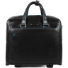 Сумка дорожная PIQUADRO BLUE SQUARE (BV4729B2/N) 20x55x40см 20л. 2.58кг. кожа черный