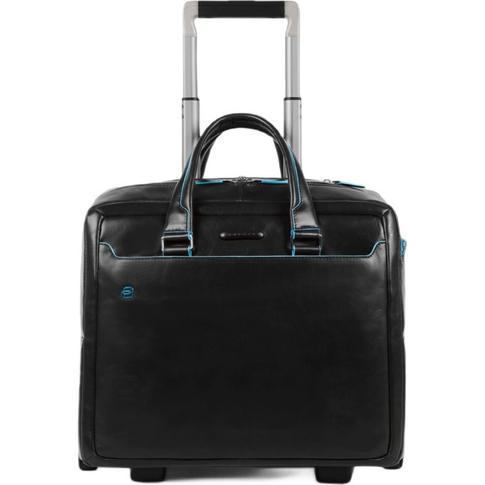 Сумка дорожная PIQUADRO BLUE SQUARE (BV4729B2/N) 20x55x40см 20л. 2.58кг. кожа черный