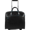 Сумка дорожная PIQUADRO BLUE SQUARE (BV4729B2/N) 20x55x40см 20л. 2.58кг. кожа черный