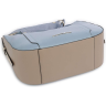 Сумка женская PIQUADRO CIRCLE BD6657W92/AZBE2 голубой/бежевый натуральная кожа