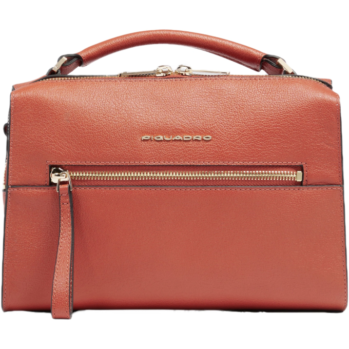 Сумка женская PIQUADRO PATRICIA BD6954W140/AR коралловая натуральная кожа
