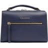 Сумка женская PIQUADRO PATRICIA BD6954W140/BLU темно-синяя натуральная кожа