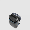 Сумка кросс-боди мужская PIQUADRO BLUE SQUARE CA6811B2/N черная кожа