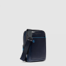 Сумка кросс-боди мужская PIQUADRO BLUE SQUARE CA6811B2/BLU2 синяя кожа