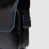 Сумка-мессенджер PIQUADRO BLUE SQUARE CA6812B2/N черная кожа