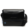 Сумка-мессенджер PIQUADRO BLUE SQUARE CA6812B2/N черная кожа