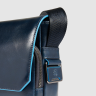 Сумка-мессенджер PIQUADRO BLUE SQUARE CA6812B2/BLU2 синяя ожа