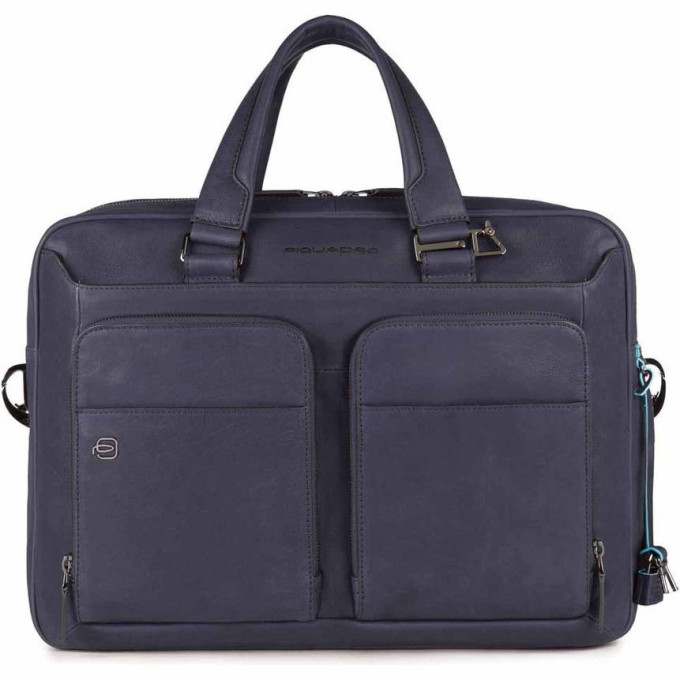 Сумка мужская PIQUADRO BLACK SQUARE CA2849B3/BLU4 (синий)
