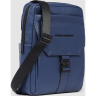 Сумка мужская PIQUADRO THAN CA1816S135/BLU синий натур.кожа