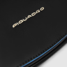 Сумка на пояс женская PIQUADRO BLUE SQUARE CA6676B2/N черный натуральная кожа