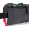 Сумка на пояс мужская PIQUADRO URBAN CA4975UB00/GRN (серый/черный)