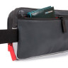 Сумка на пояс мужская PIQUADRO URBAN CA4975UB00/GRN (серый/черный)