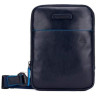 Сумка PIQUADRO BLUE SQUARE REVAMP CA5944B2V/BLU синий натуральная кожа