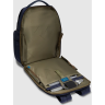 Рюкзак мужской PIQUADRO BRIEF2 CA5477BR2/BLU синий ткань/натуральная кожа